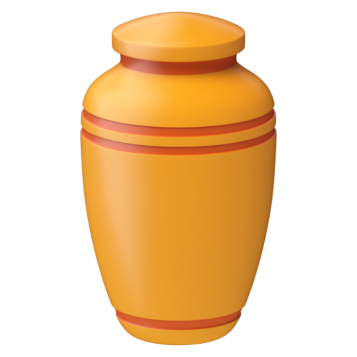 Emoji Bình đựng tro cốt ⚱ dạng 3D