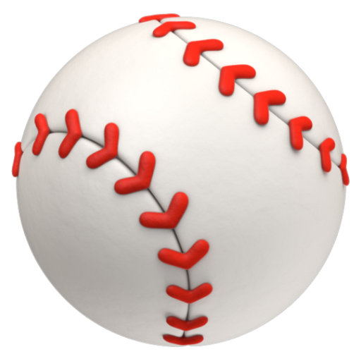 Emoji Bóng chày ⚾ dạng 3D