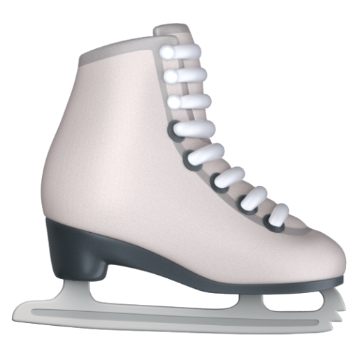 Emoji Giày trượt băng ⛸ dạng 3D