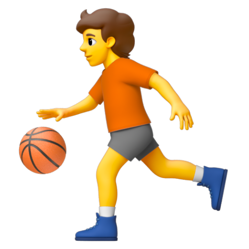 Emoji Người chơi bóng ⛹ dạng 3D