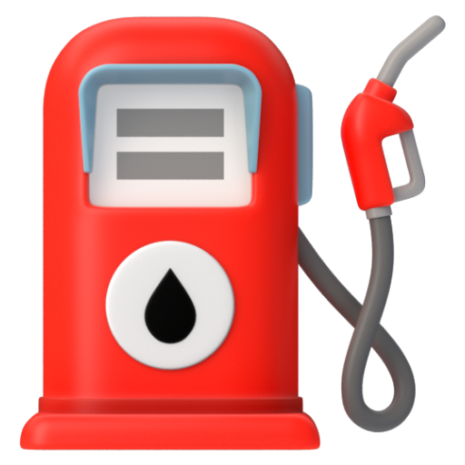 Emoji Bơm nhiên liệu ⛽ dạng 3D