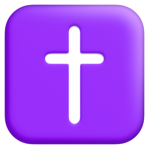 Emoji Thánh giá la-tinh ✝ dạng 3D