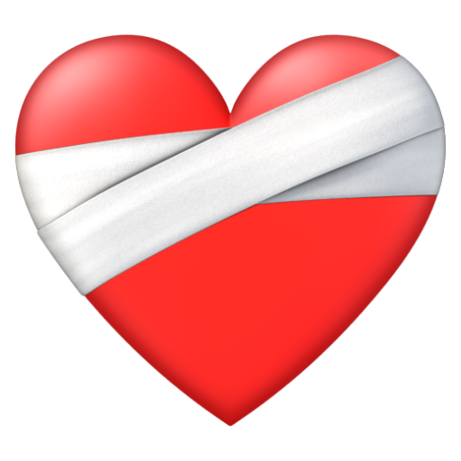 Emoji Trái tim đang lành ❤‍🩹 dạng 3D