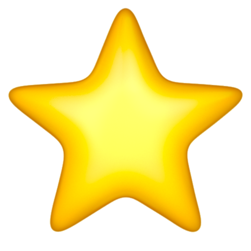 Emoji Ngôi sao ⭐ dạng 3D
