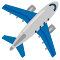 Emoji of a Jet, the school mascot.