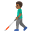 👨🏾‍🦯