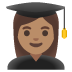 👩🏽‍🎓