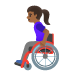 👩🏾‍🦽