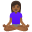 🧘🏾‍♀️