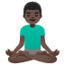 🧘🏿‍♂️