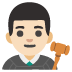 👨🏻&zwj;⚖️