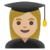 👩🏼‍🎓