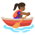 🚣🏾‍♀️