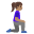 🧎🏽&zwj;♀️&zwj;➡️