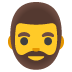 Эмодзи 🧔‍♂️ Google