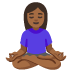 🧘🏾‍♀️