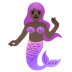 🧜🏿♀️