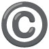 Copyright Symbol emoji on Google