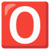 O button (blood type) emoji on Google