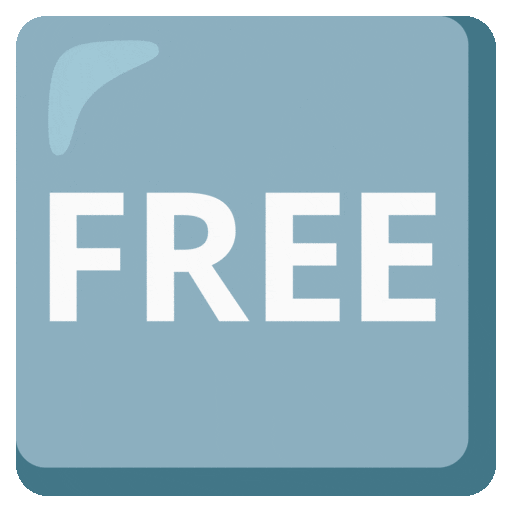 FREE button animated