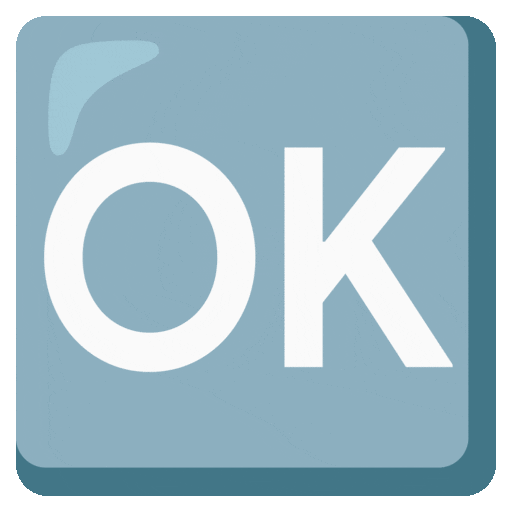 OK button animated
