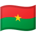 Burkina Faso emoji on Google