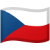 Czechia emoji on Google