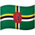 Dominica emoji on Google