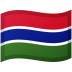 Gambia emoji on Google