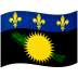 Guadeloupe emoji on Google
