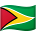 Guyana emoji on Google