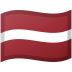 Latvia emoji on Google