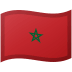 Morocco emoji on Google