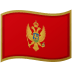 Montenegro emoji on Google