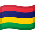 Mauritius emoji on Google