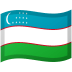 Uzbekistan emoji on Google