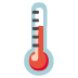Thermometer emoji on Google