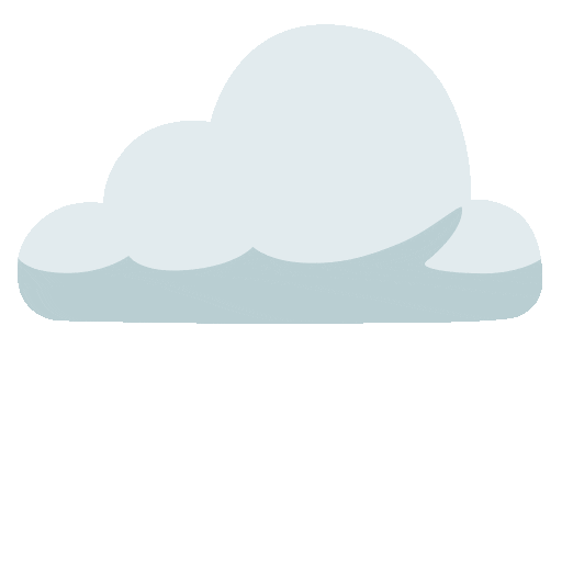 cloud with rain animated