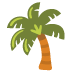 Palm Tree emoji on Google