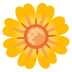 Blossom Emoji emoji on Google