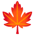 Maple Leaf emoji on Google