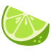 lime emoji on Google