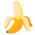 Banana emoji on Google