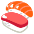 Sushi emoji on Google