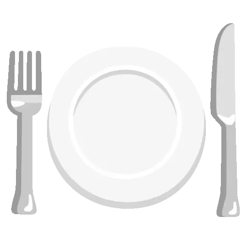 Fork And Knife With Plate animated emoji