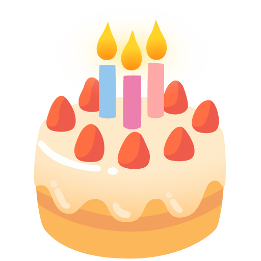 Birthday Cake emoji
