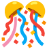 Confetti Ball emoji on Google