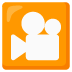 Cinema/Movie Projector emoji on Google