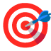 Bullseye emoji on Google