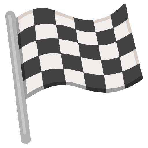 Chequered Flag emoji